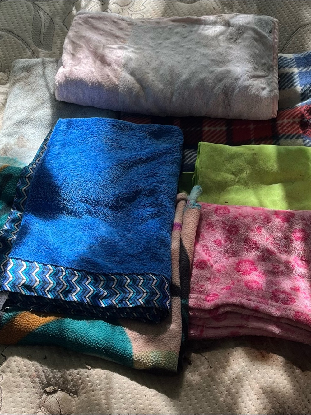 Baby blankets bundle